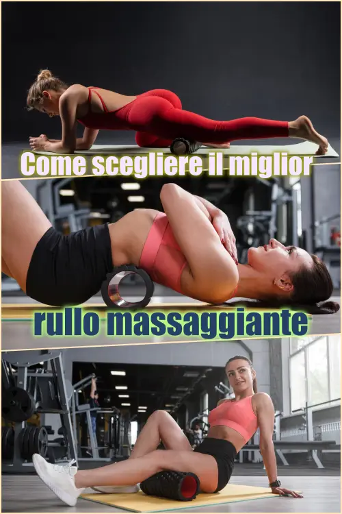 Come utilizzare il rullo massaggiante per ridurre la tensione muscolare.